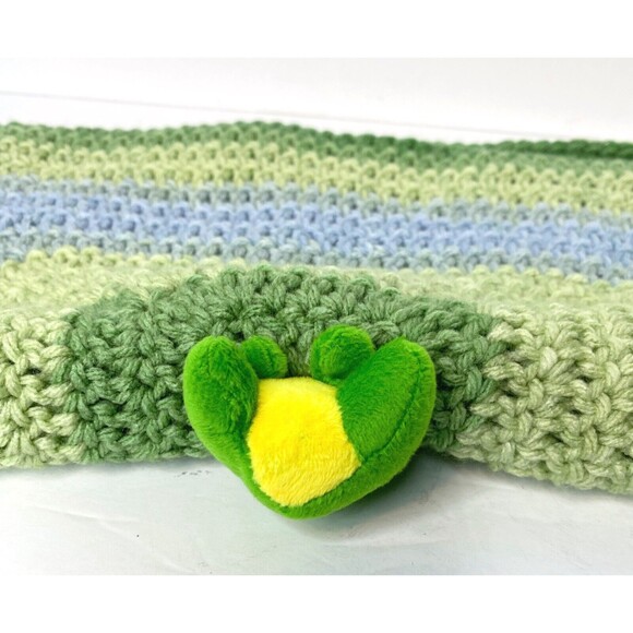 Baby Crochet Lovey Security Blanket Toy. - Picture 4 of 10